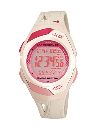 [カシオ]CASIO 腕時計 PHYS フィズ ランナーウォッチ LAP MEMORY60 TOUGH BATTERY10 STR-300-7 ピンク[逆輸入]
